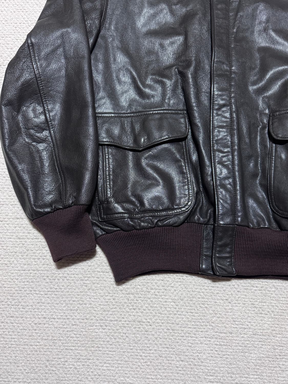 90s USA 엘엘빈 L.L.Bean A-2 40사이즈 상품이미지5