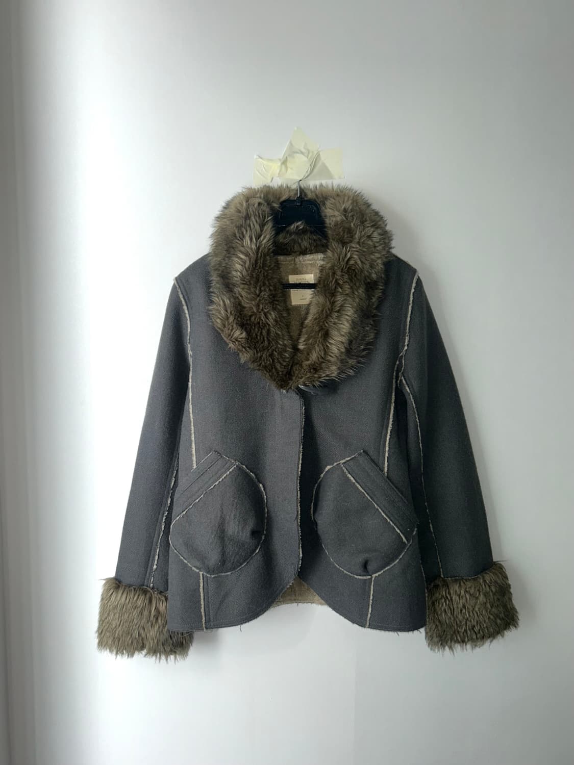 FINAL DECISION 무스탕 퍼자켓 상품이미지1