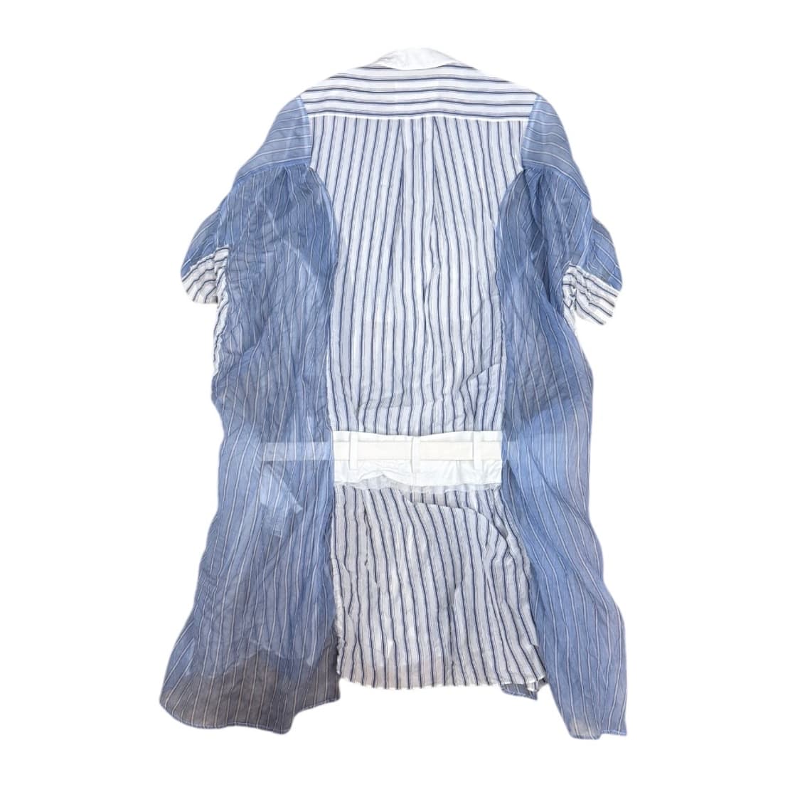 사카이 2017SS 포플린 레이어드 스트라이프 셔츠 상품이미지2