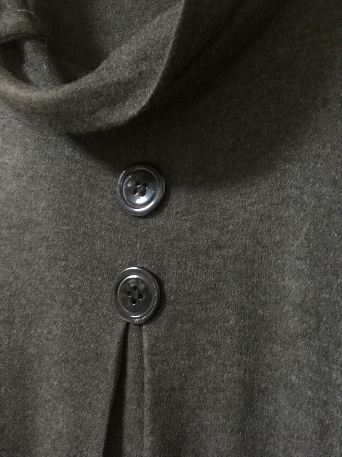 Button point polo neck onepiece 상품이미지4