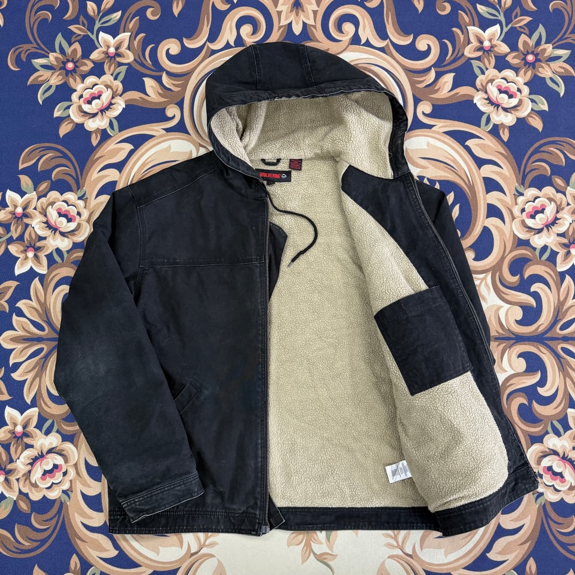 (L)울버린 WOLVERINE 후드 워크자켓(블랙) 상품이미지4