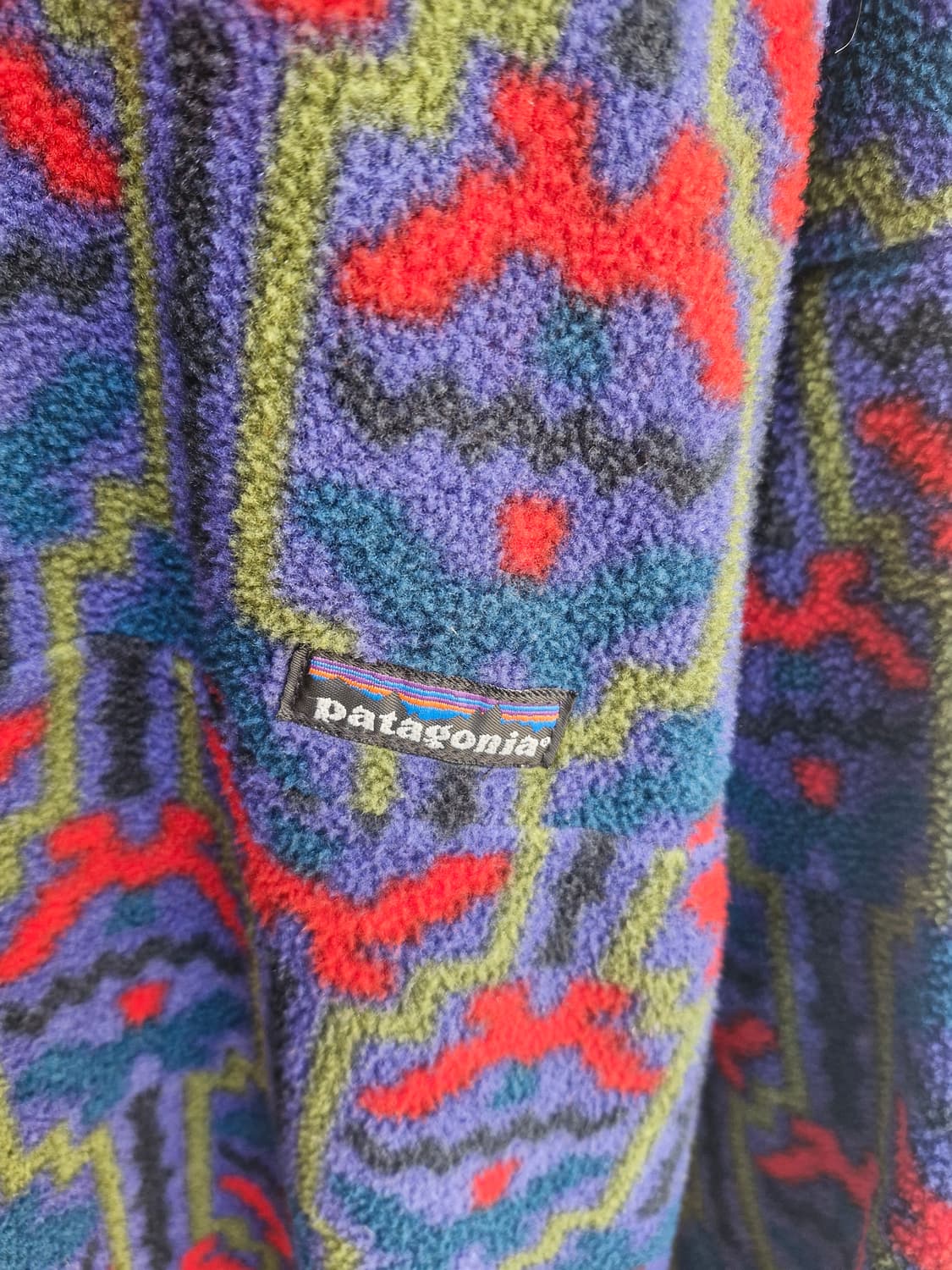 Z-206 파타고니아 신칠라 아즈텍 네이티브 80s 상품이미지3