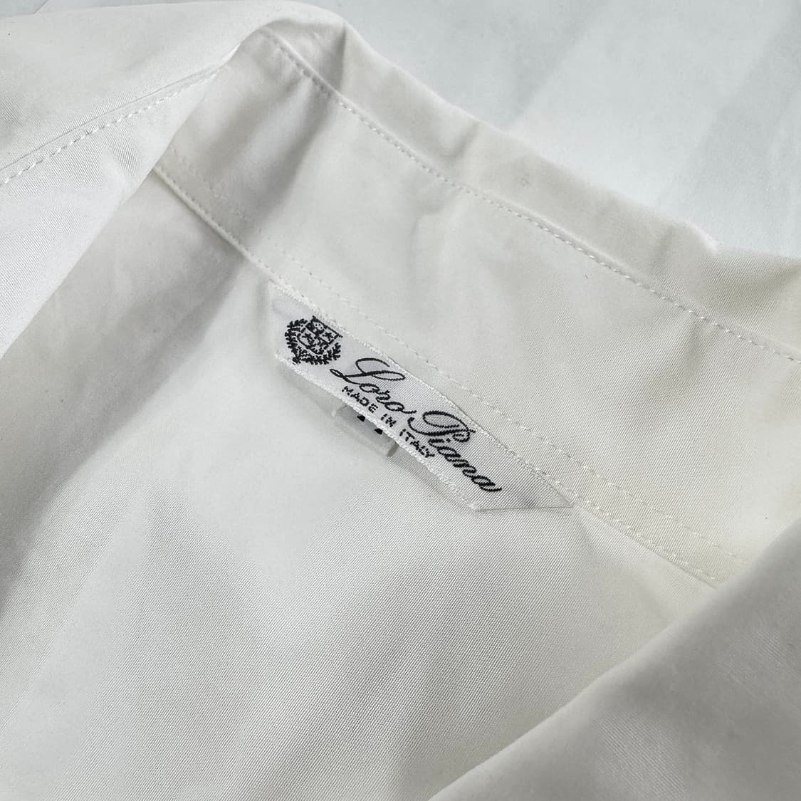 로로피아나 베이직 코튼 셔츠 상품이미지2