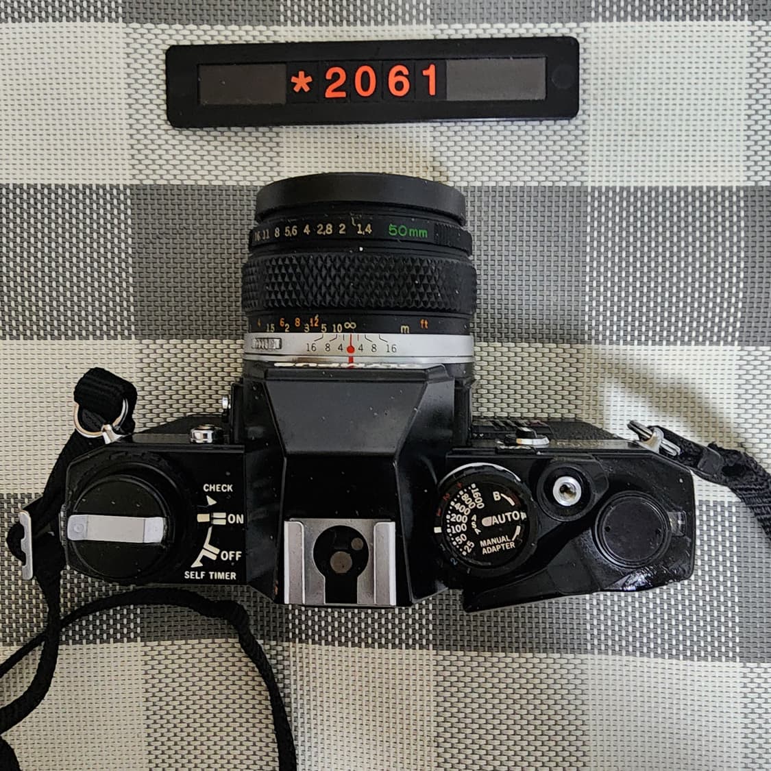 올림푸스 OM 10 블랙바디 1.4렌즈 필름카메라 상품이미지3