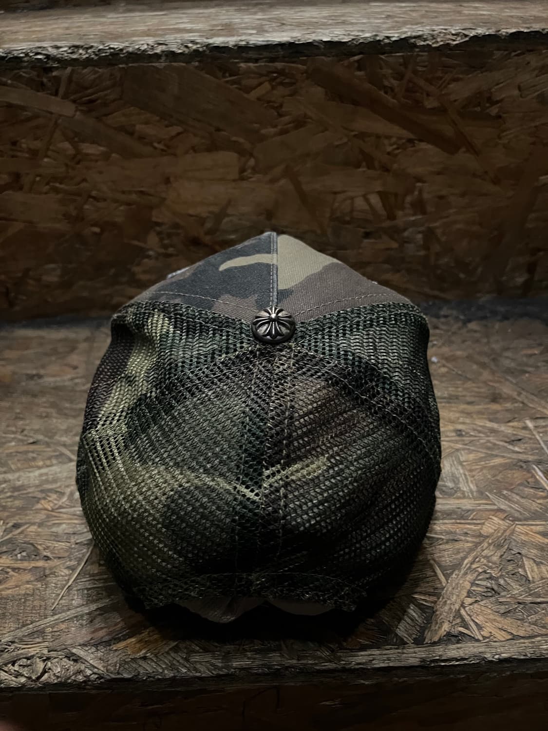 00~10s Chrome Hearts 크롬하츠 ch로고 카모 메쉬캡 상품이미지4