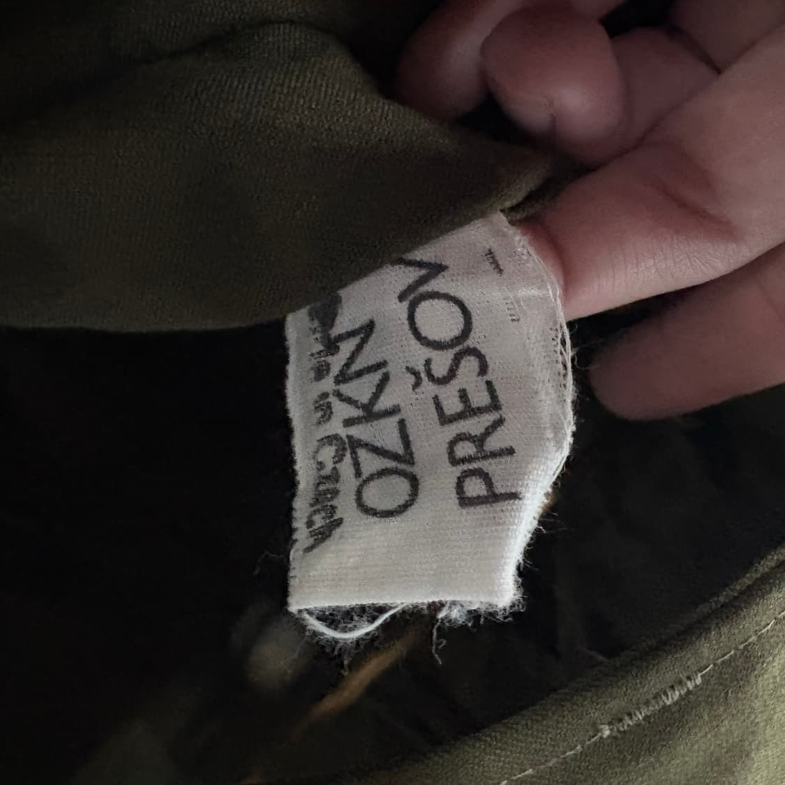 Oxkn Presov 체코 군용 필드 재킷 상품이미지3