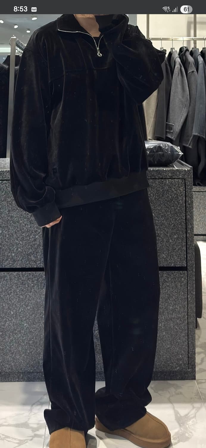 솔리드옴므 벨벳 팬츠 상품이미지2