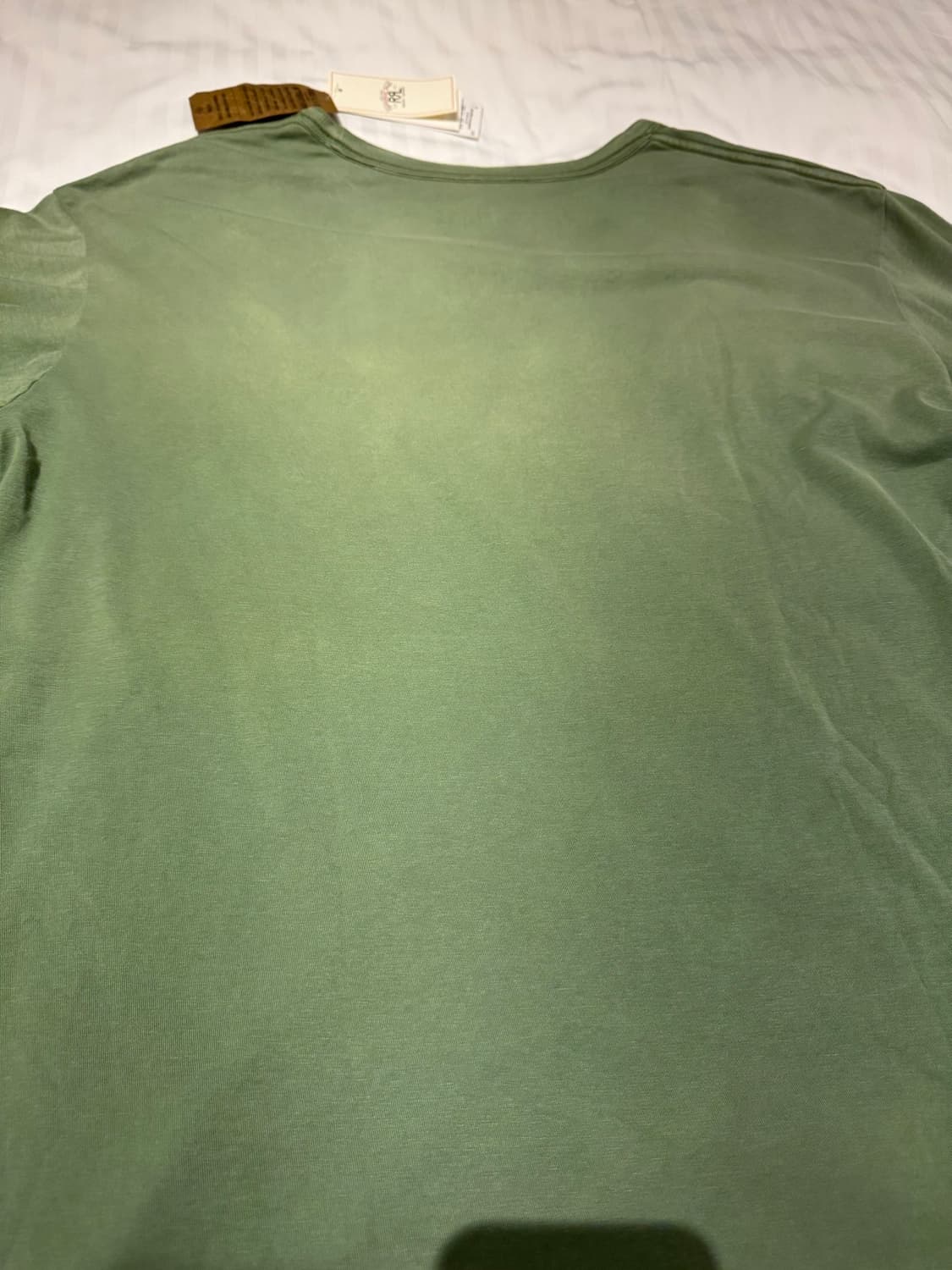 RRL 더블알엘 가먼트다이 포켓 티셔츠  XL빈티지 그린 (새상품) 상품이미지8