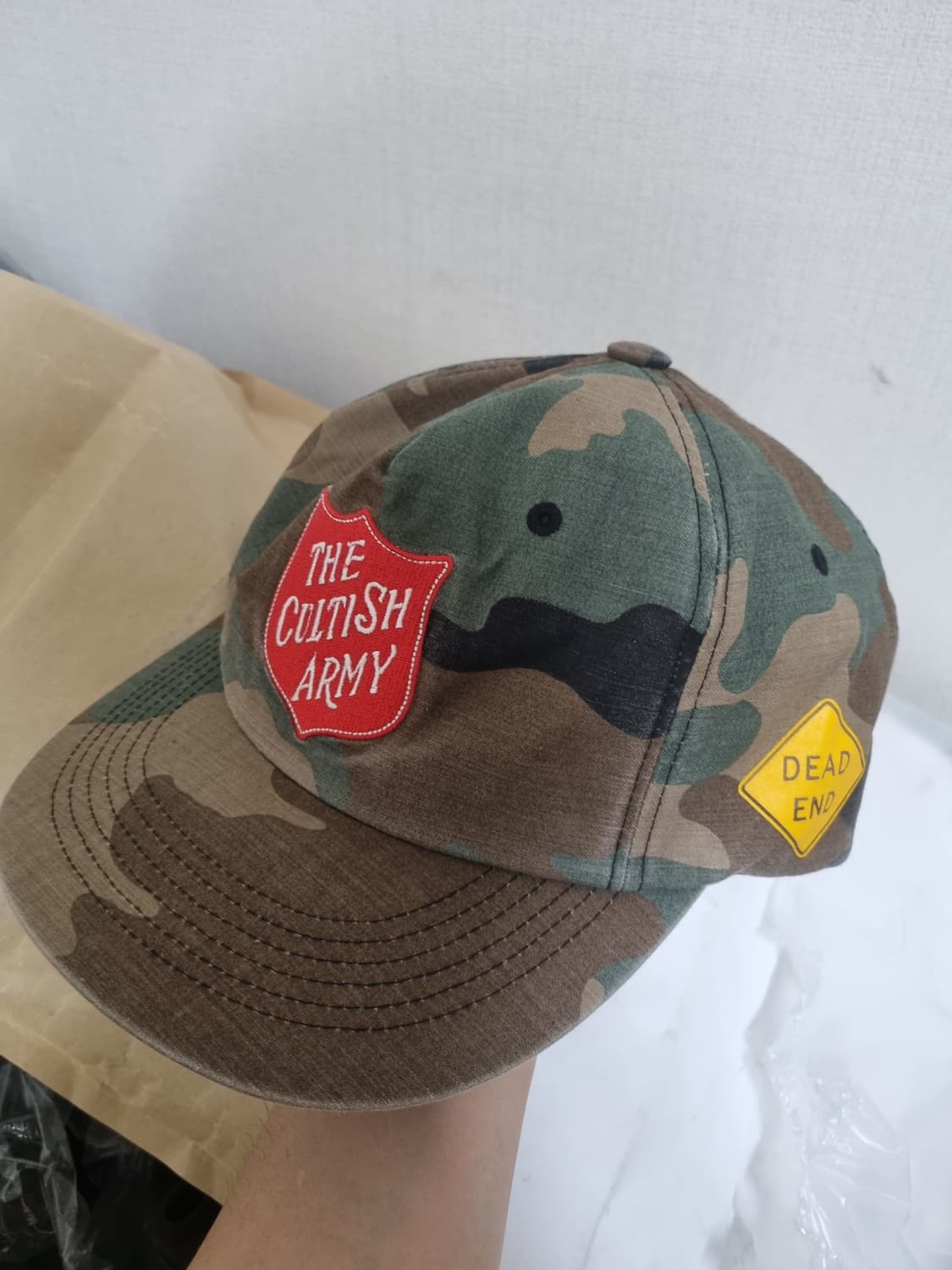 컬트히어로 5패널 카모캡 상품이미지2