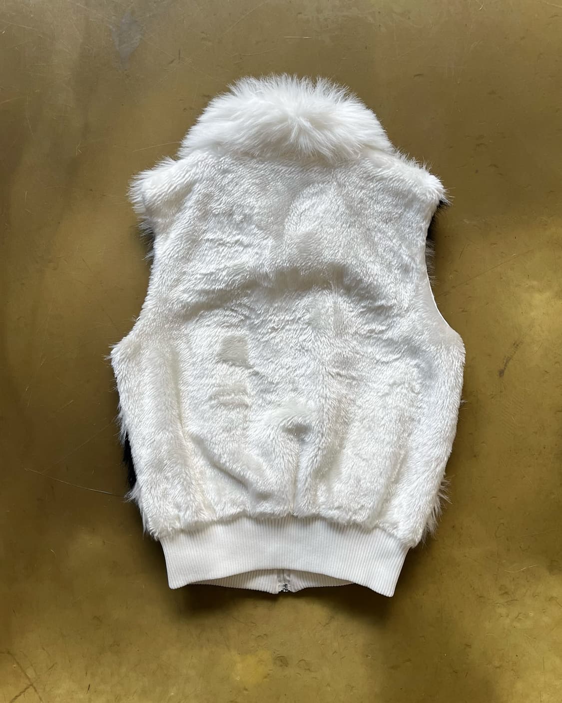 Jpn Vintage Dalmatian White Fur Vest JK 상품이미지6