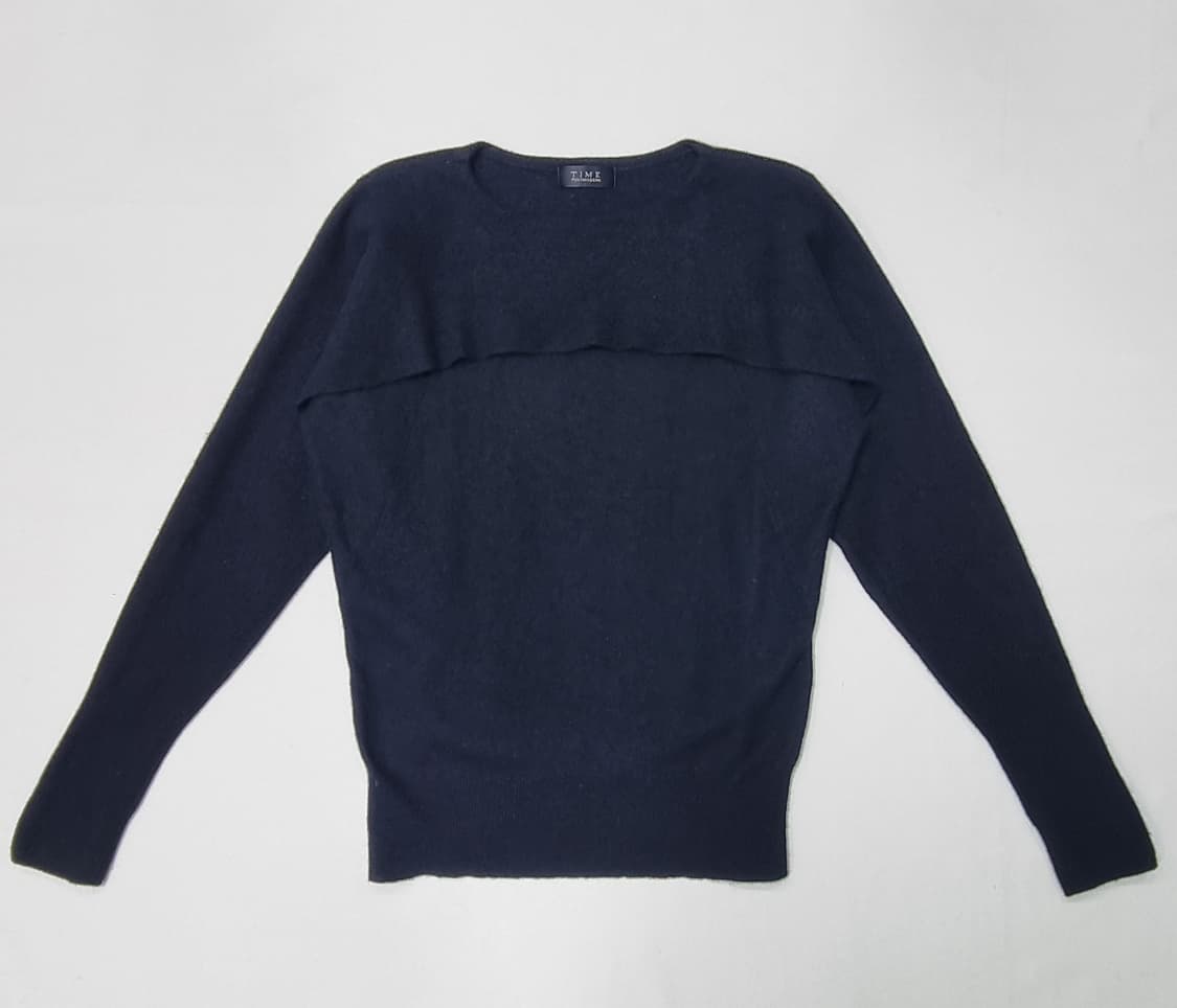 타임 포스트모던 울100 니트 Free _ 여성,실측환인 상품이미지1