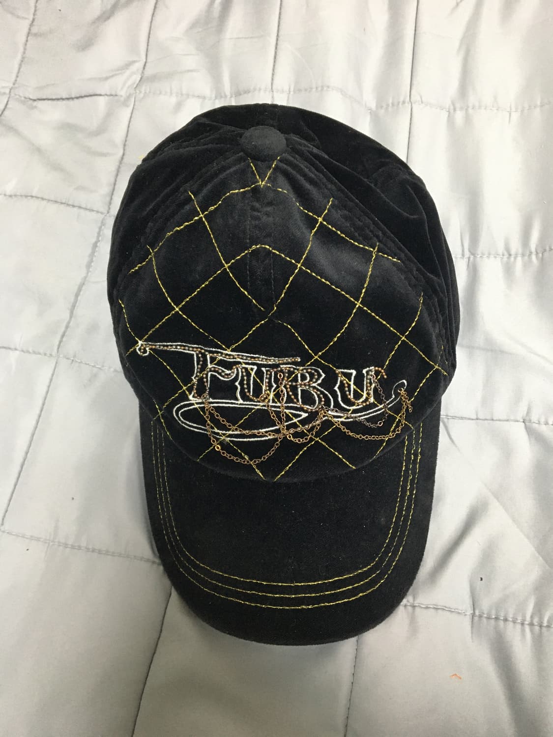 Fubu 후부 빈티지 벨벳 볼캡 상품이미지1