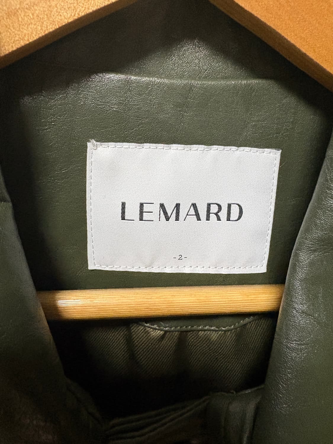 르마드 페이크 레더 가죽자켓 상품이미지3