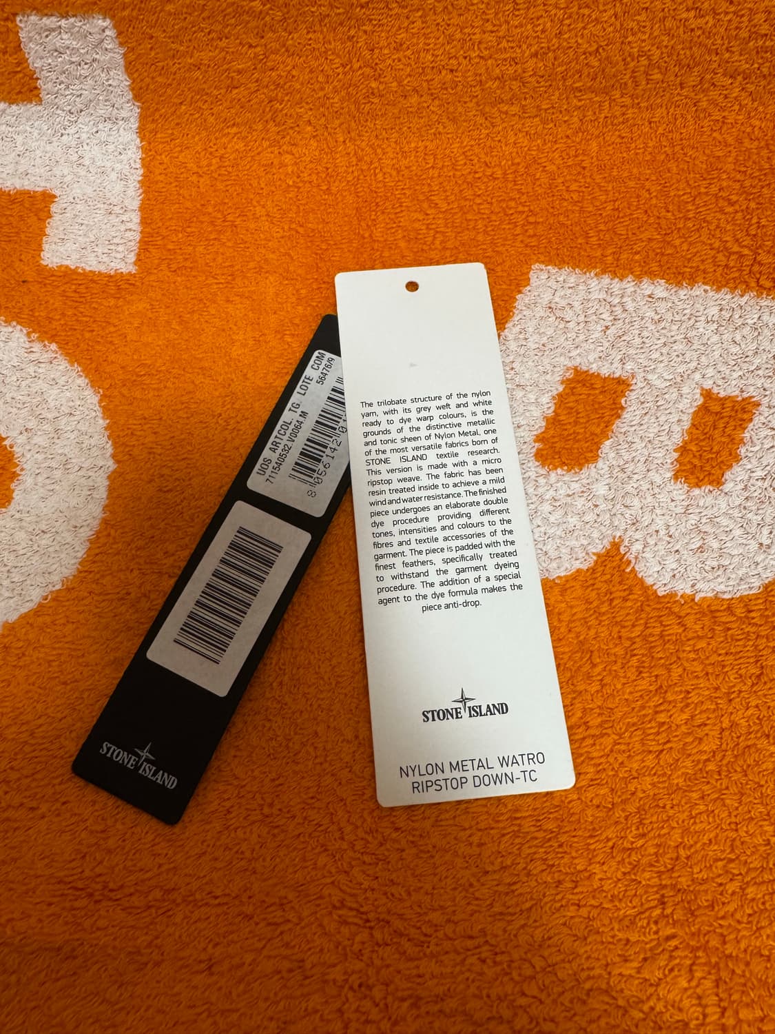 스톤아일랜드 나일론 메탈 그레이 패딩 판매중! 상품이미지10