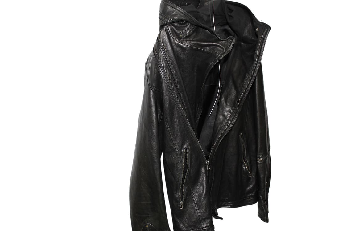 00s JAPAN Assassin Hooded Leather Jacket 상품이미지6