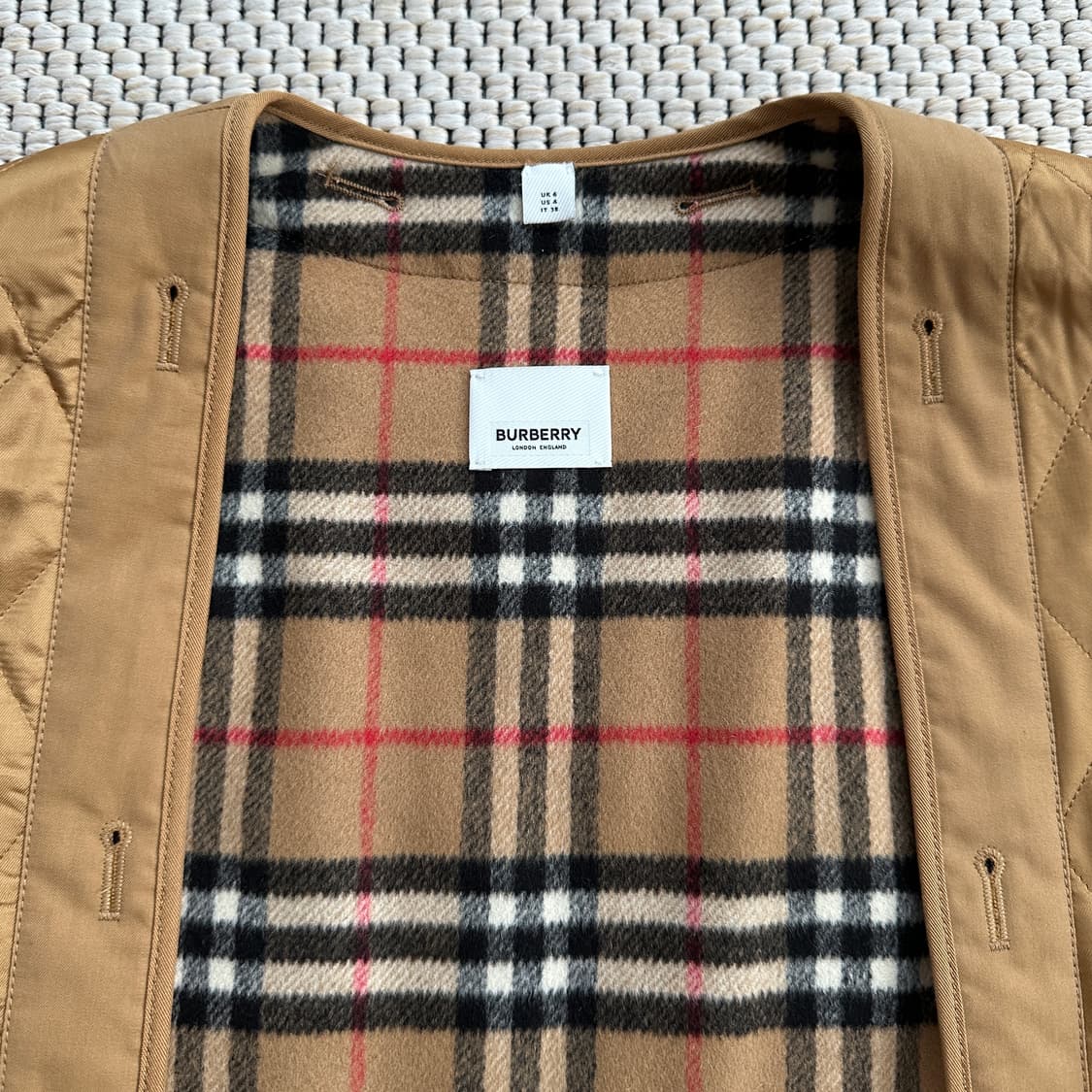 버버리(Burberry) 롱 워머 베스트 상품이미지8