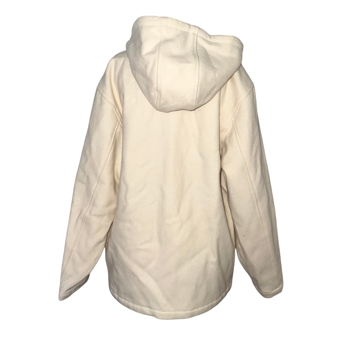 Ivory Wool Hooded Jacket 상품이미지4