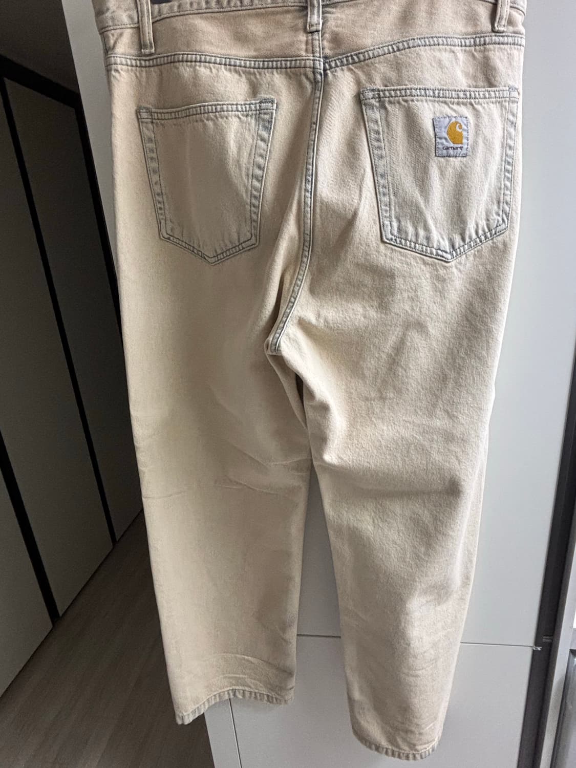 (32) 칼하트 wip landon 랜든 팬츠 로버트슨 블루 샌드 상품이미지5
