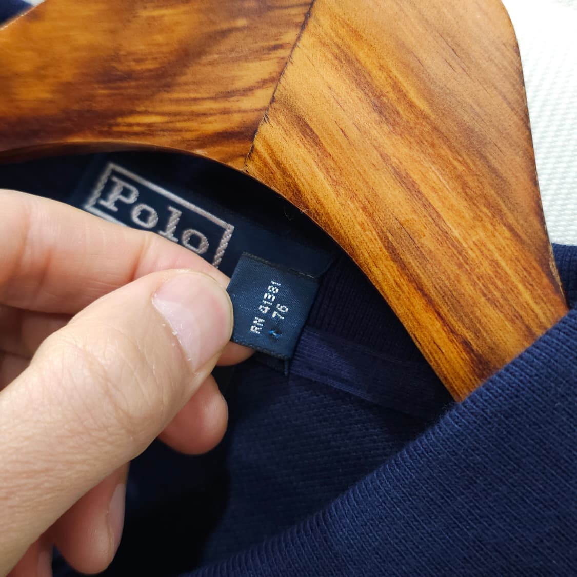 90s 폴로랄프로렌 스트라이프 반팔 카라티- L 상품이미지9