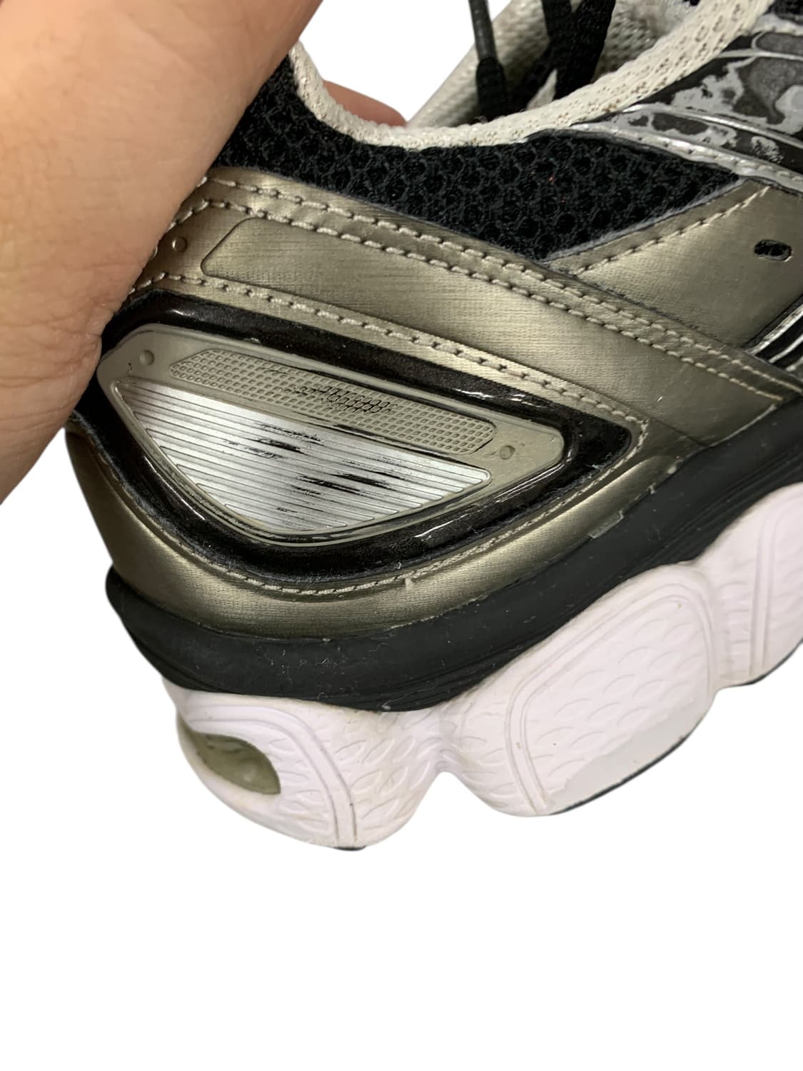 아식스 젤 님버스 9 퓨어 실버 블랙 270 (gr-3177) 상품이미지8