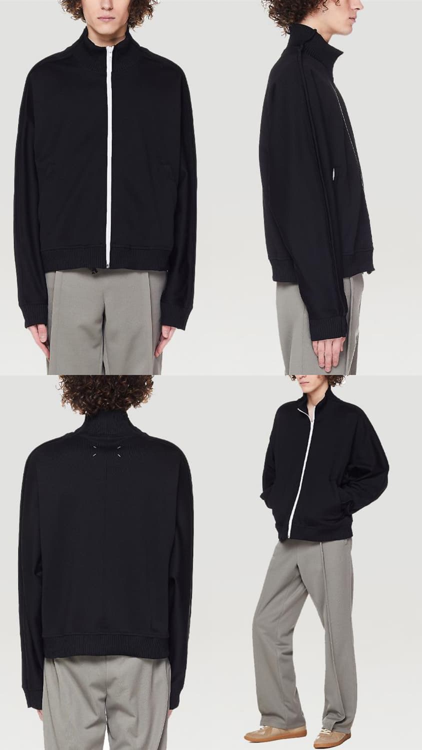 [50] 마르지엘라 20ss 4 스티치 아웃라인 트랙 자켓 상품이미지1