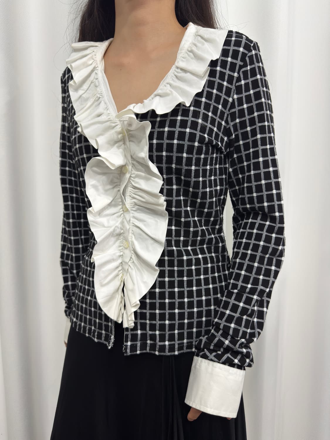 nara camicie frill shirt 상품이미지2