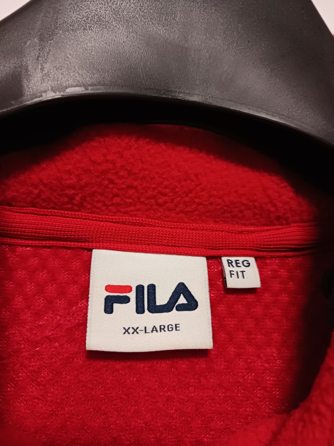 FUBU 플리스 반집업 후드 상품이미지2