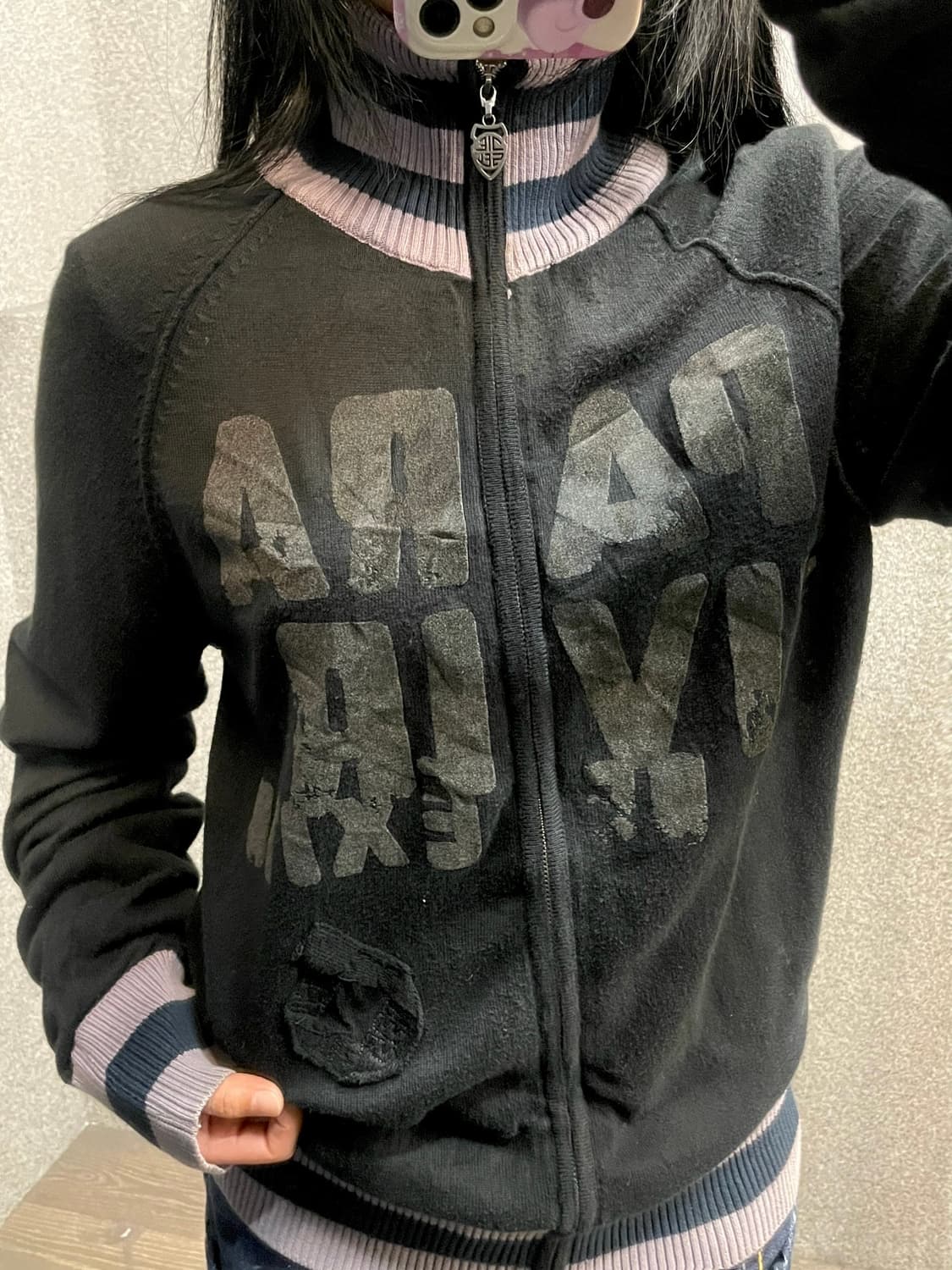 DIESEL knit zip-up 상품이미지2