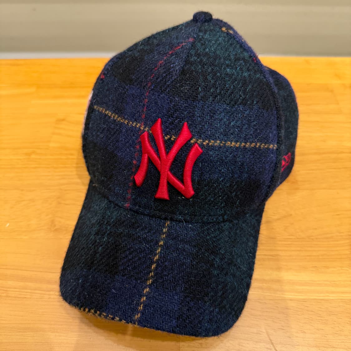 뉴에라 뉴욕양키스 울 체크 볼캡 U1012 상품이미지2