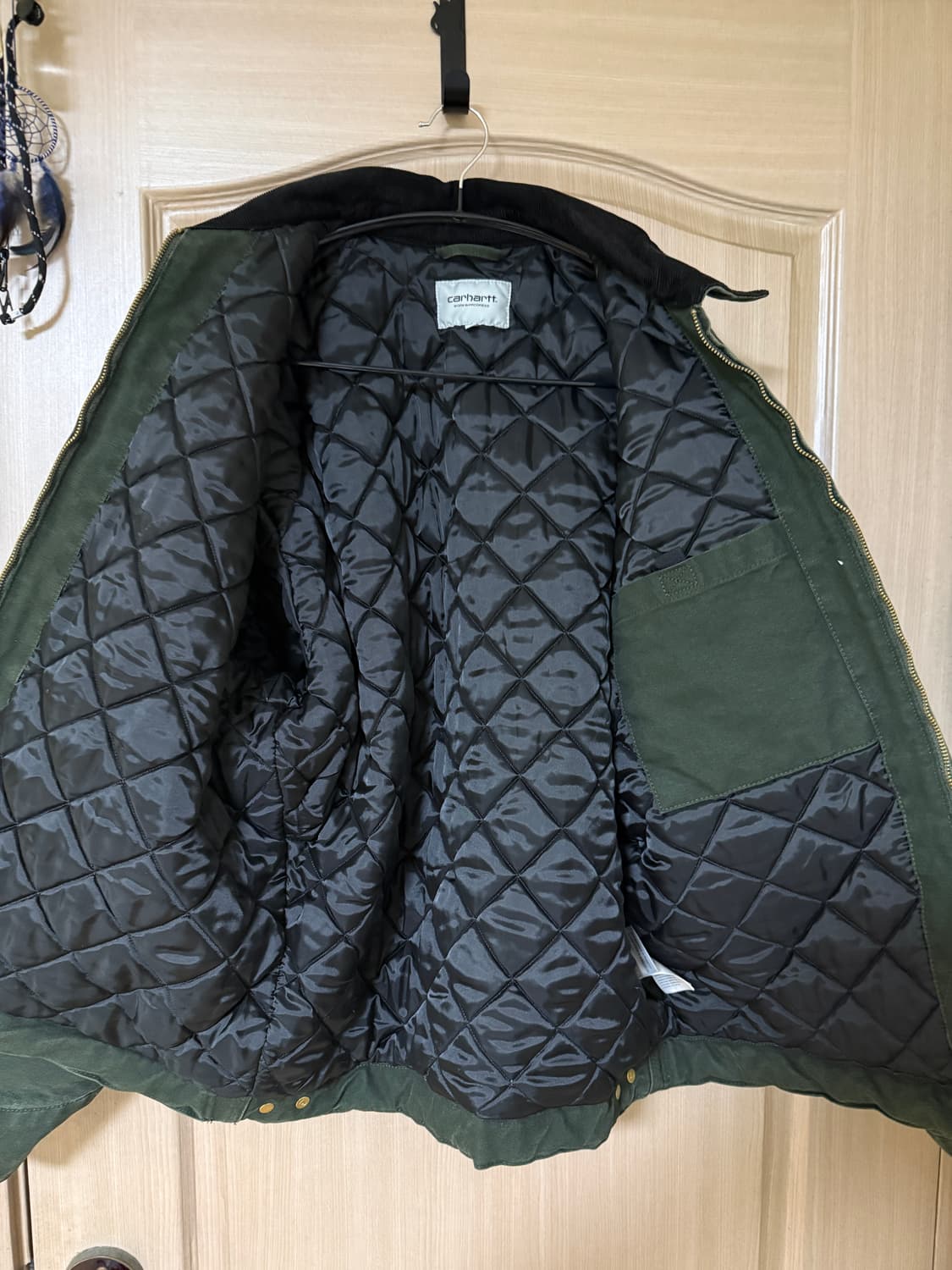 칼하트 wip 디트로이트 올리브 블랙 상품이미지5