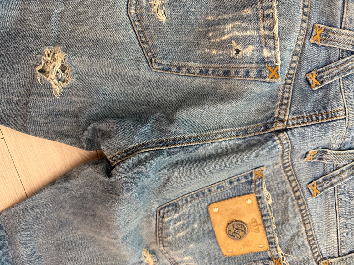 돌체앤가바나 2005 디스트로이드 데님팬츠 상품이미지2