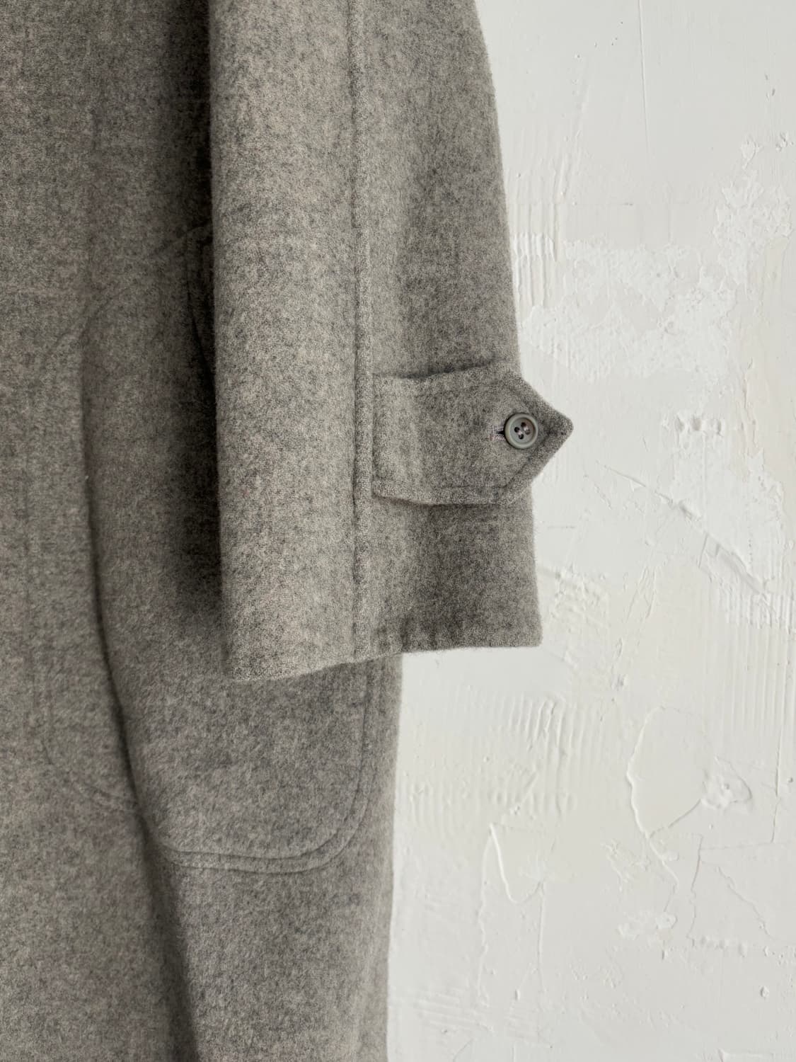 Burberrys 버버리 90s 리버시블 노바체크 그레이 울 상품이미지9