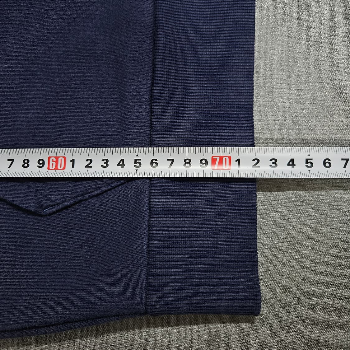 XL 언더아머 오버핏 기모 후드집업 네이비 상품이미지6