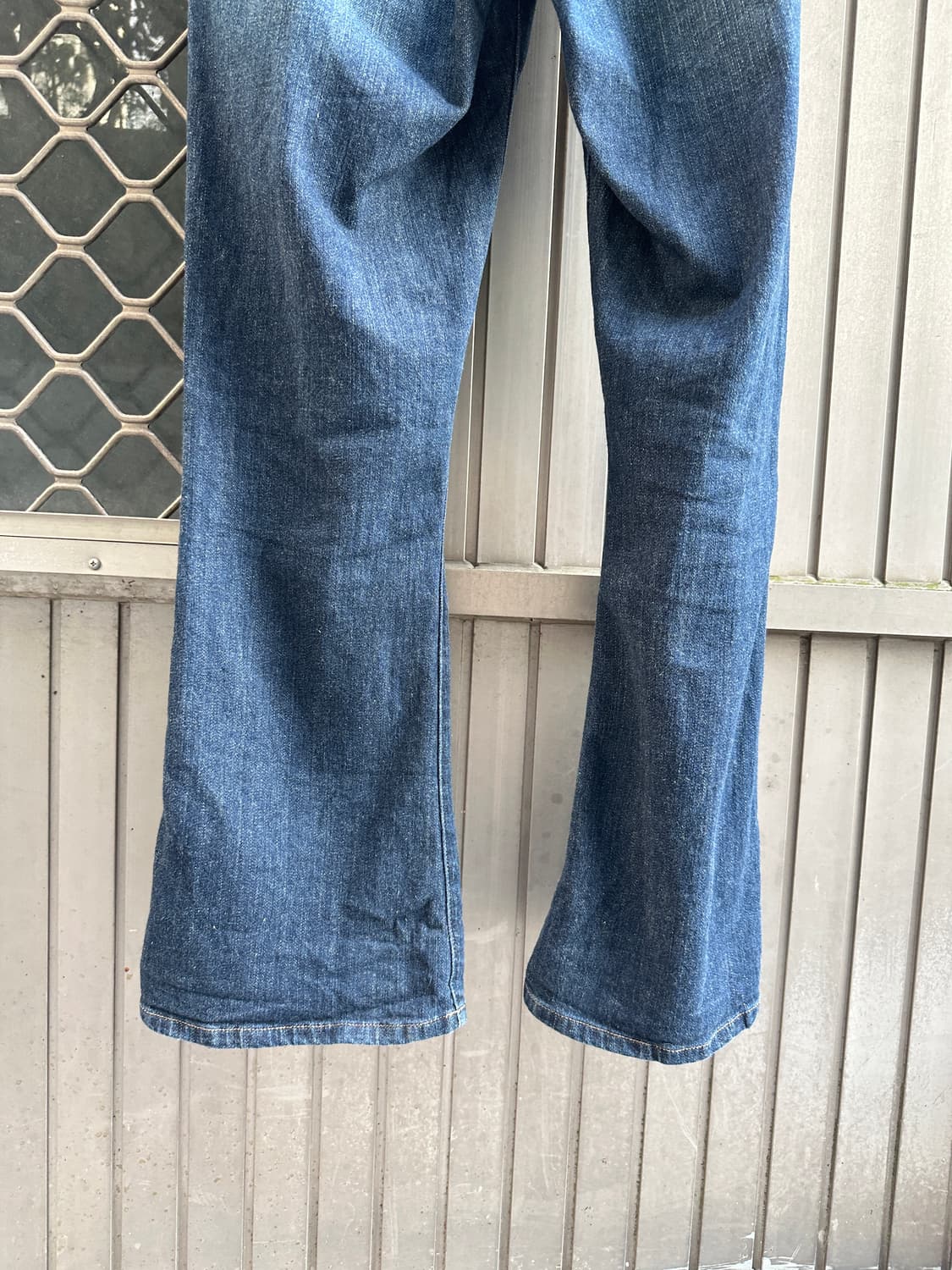 NONE vintage raw denim flare pants 상품이미지9