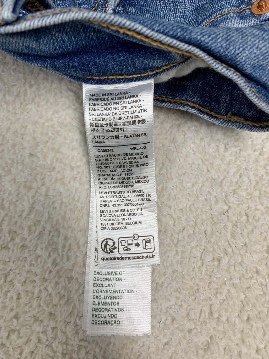 LEVI'S 데님팬츠 상품이미지3