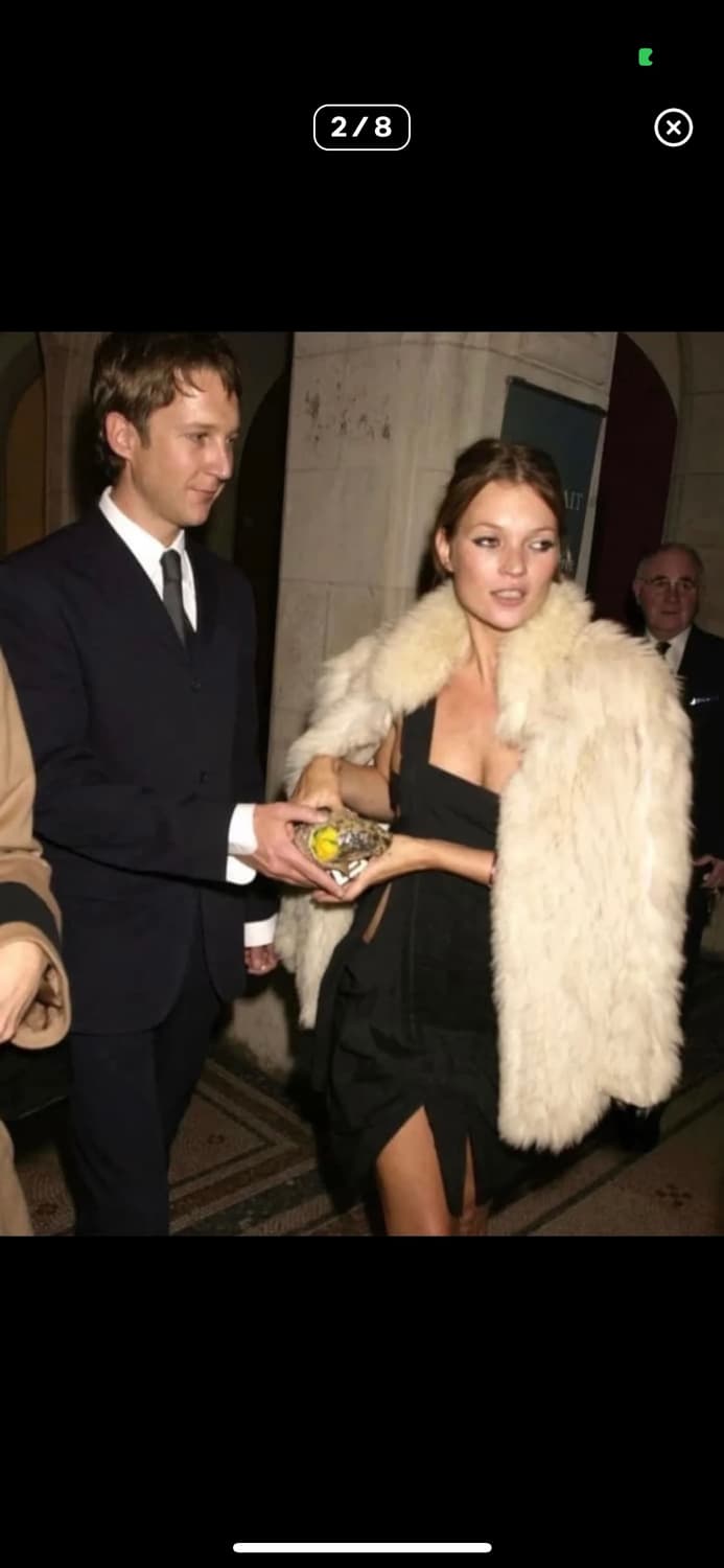 빈티지 폭스 퍼자켓 크림 상품이미지2