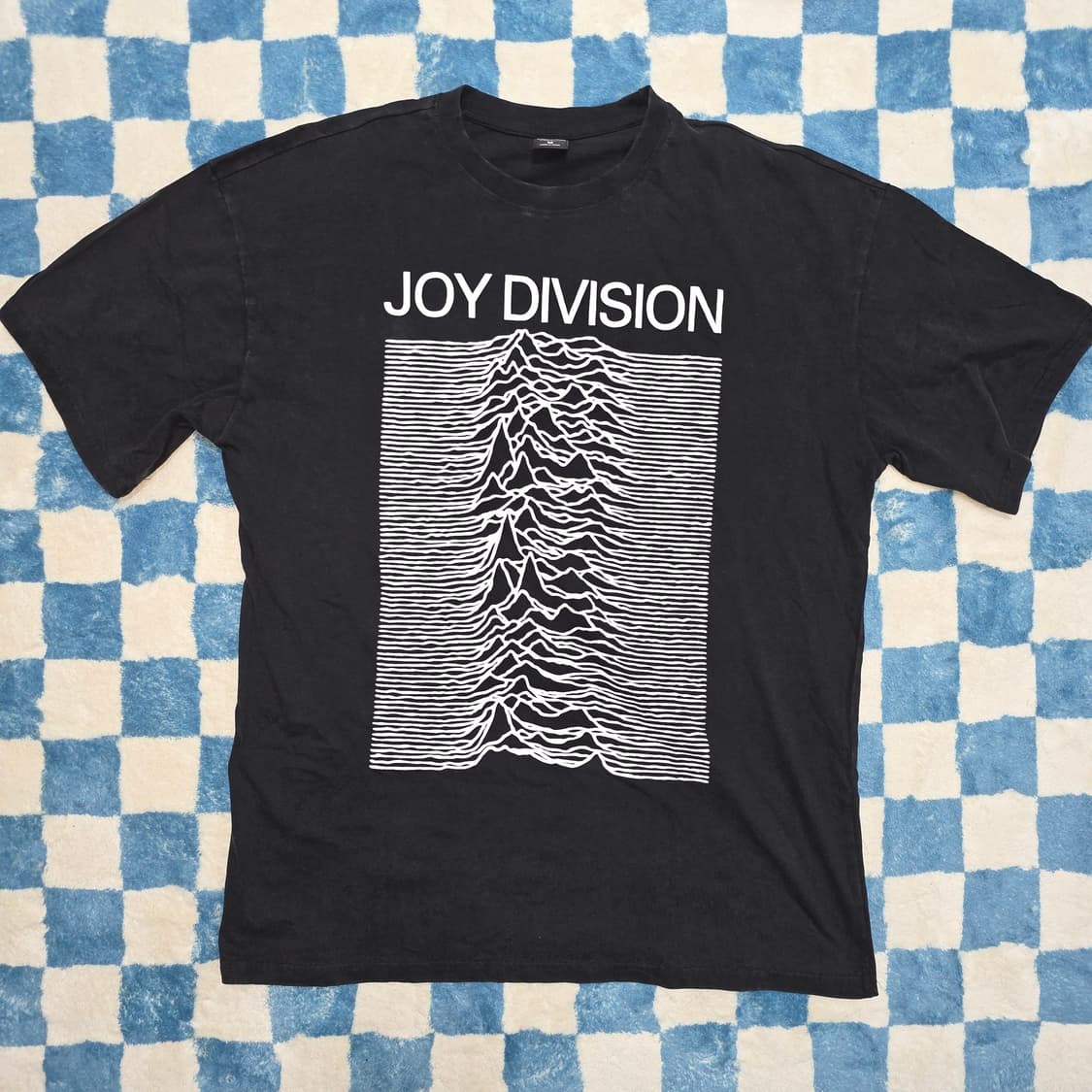JOY DIVISION UNKNOWN PLEASURES 오바사이즈 티셔츠 상품이미지1