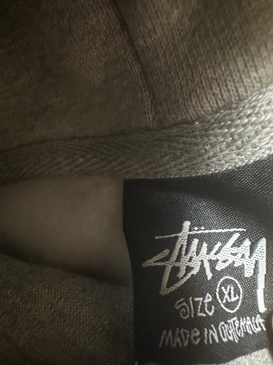 스투시 STUSSY 그레이 기모후드맨투맨 상품이미지6