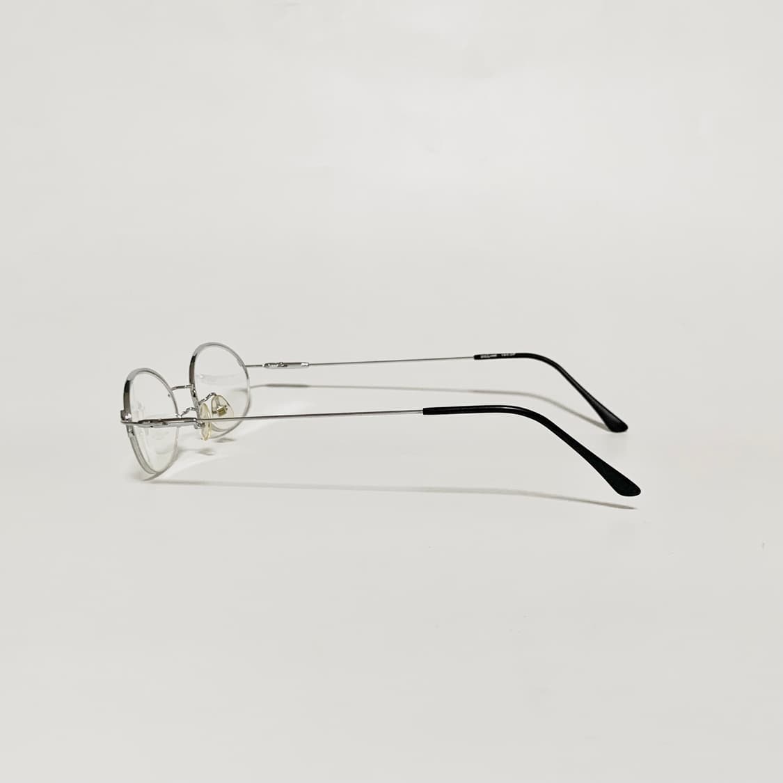 998 빈티지 실버 반무테 오벌 안경 초슬림 스몰사이즈 경량 데드스탁 픽 상품이미지5