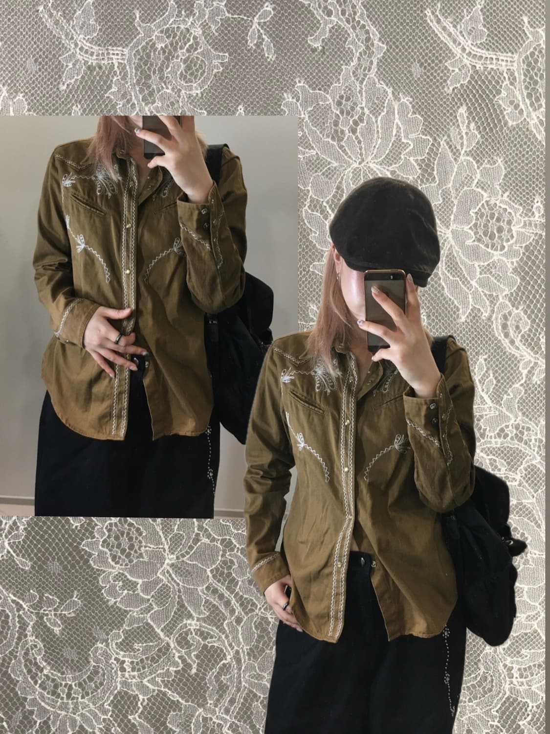 jpn vintage western handwork shirts 상품이미지1