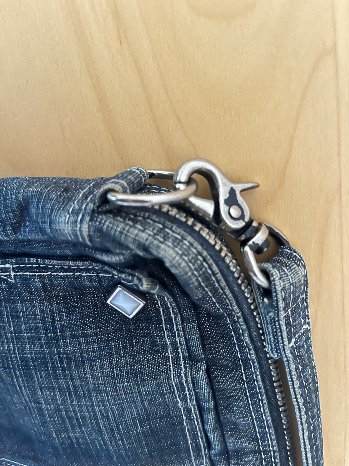 요시다포터 데님 크로스백 상품이미지2