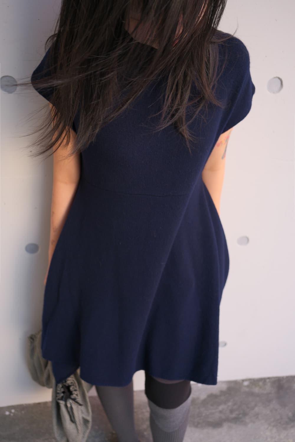 Flare high neck knit top 상품이미지1