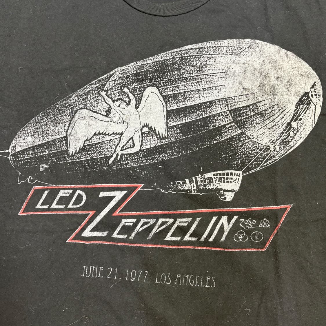 Led Zeppelin 77 tour tee Bootleg 2011 상품이미지3