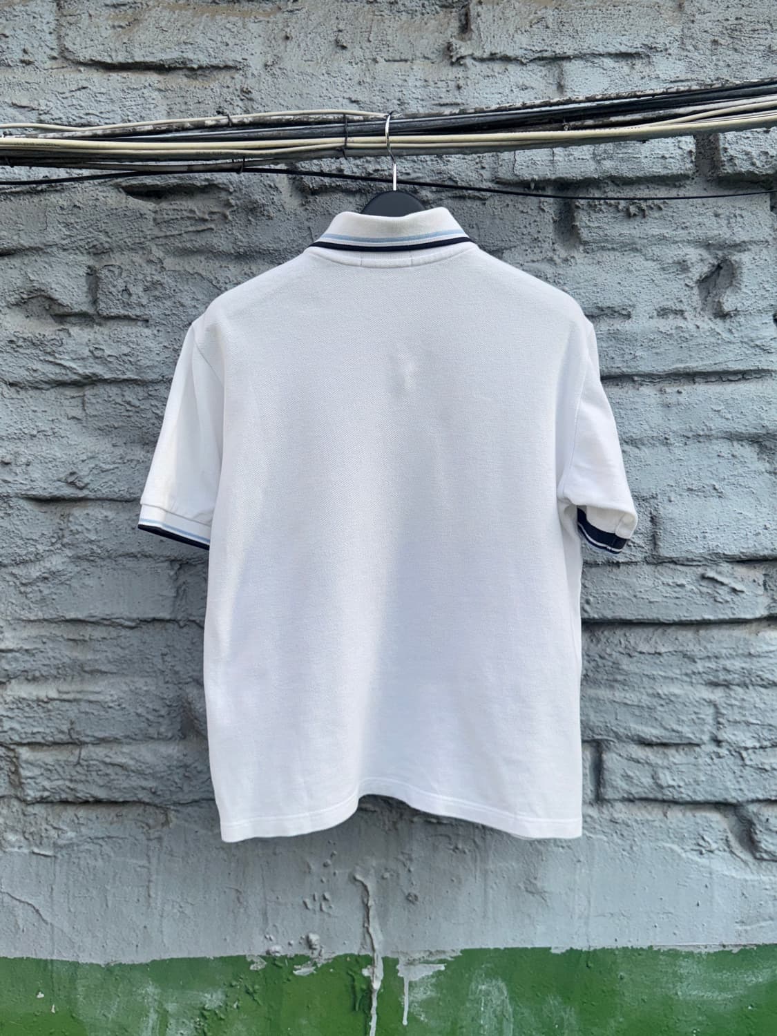 Fred perry 프레드페리 화이트 빈팔 카라티(s) 상품이미지7