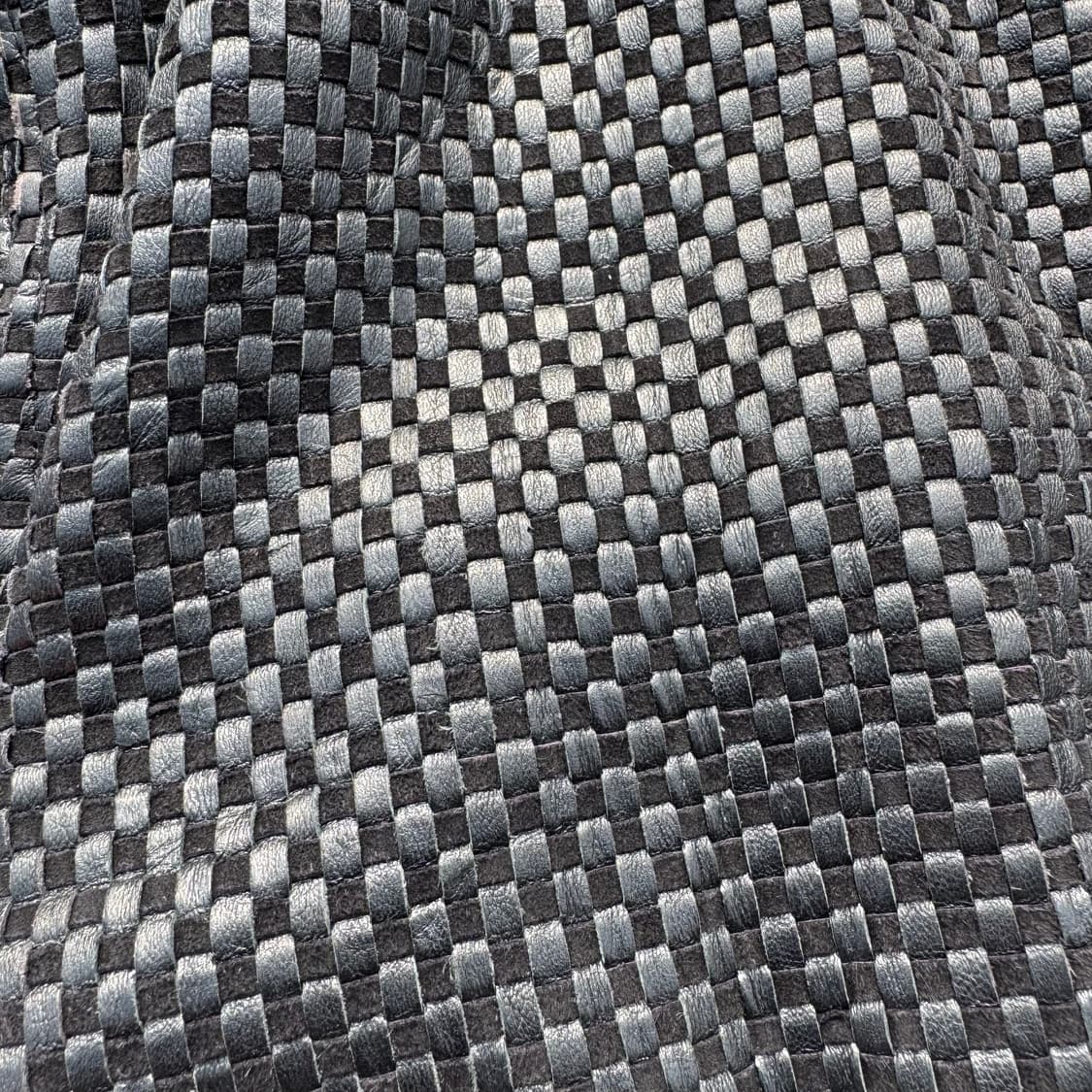 [M~L] Bill Kaiserman 인트레치아토 레더 봄버 자켓 상품이미지7