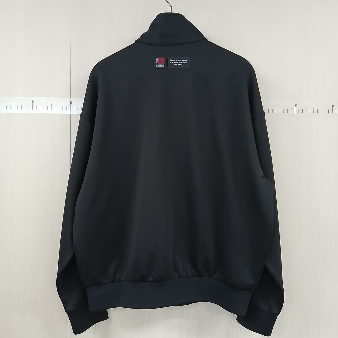 NERDY 블랙 트랙 자켓 레인보우 라인 셋업 상품이미지4