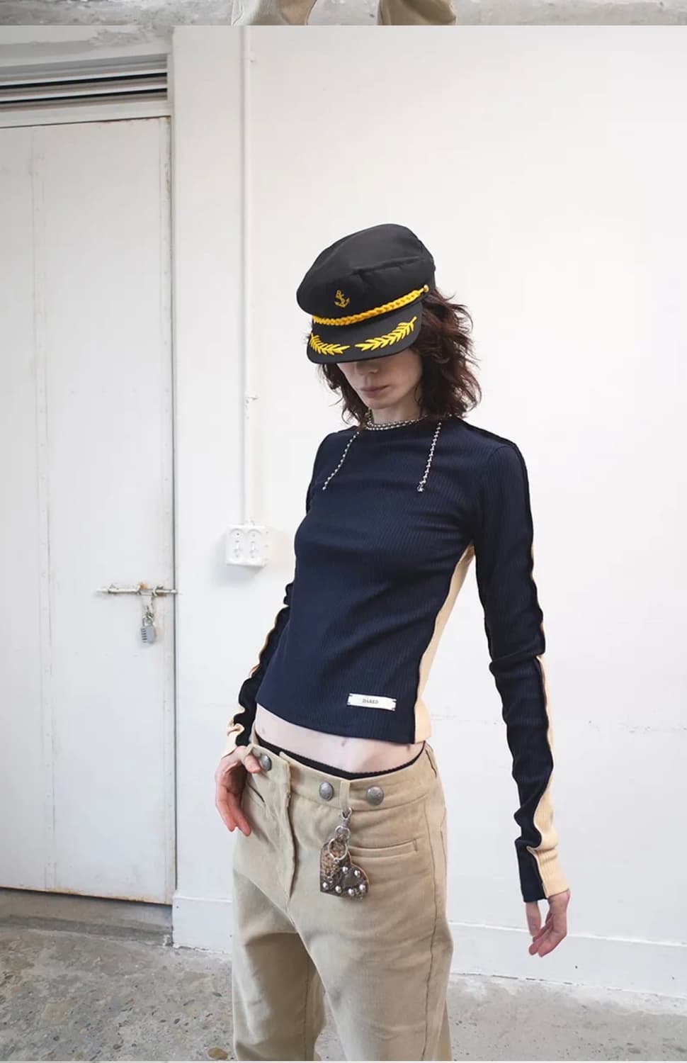 데어드 dared half and half 롱슬리브탑 상품이미지2