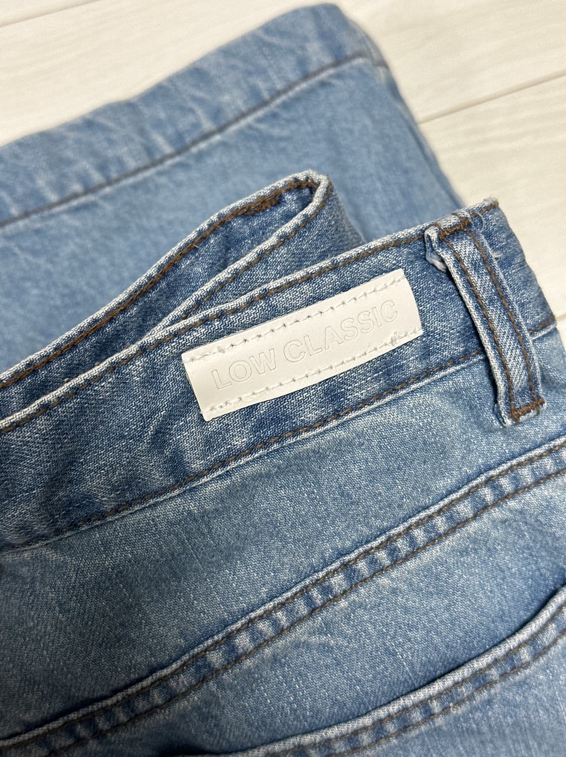 로우클래식 loose fit jeans 데님 상품이미지3