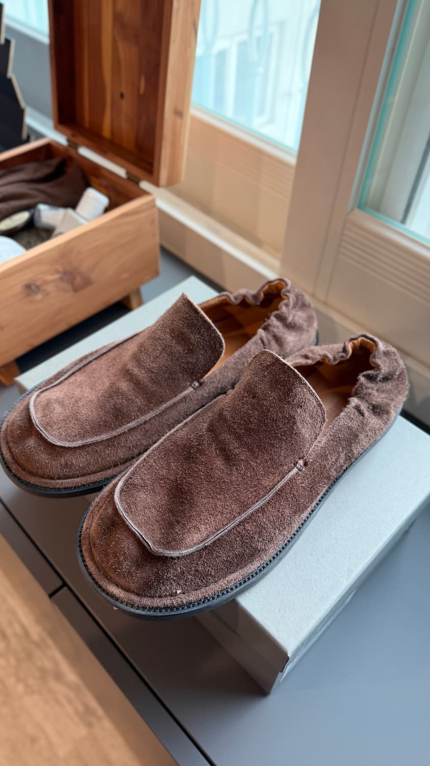 로맨틱무브 삭 바부슈 스웨이드 브라운 290  상품이미지2