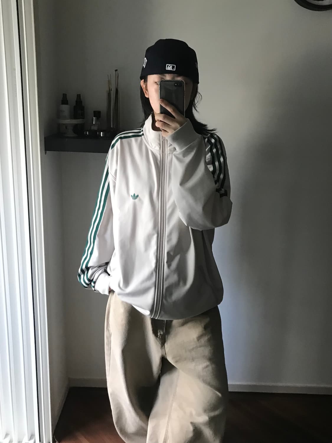 아디다스 오리지널스 트랙 자켓 젠더 뉴트럴 블리스 컬리지 에이트 그린 상품이미지2